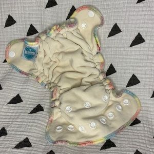 Luludew Size 1 Fitted Cloth Diaper EUC